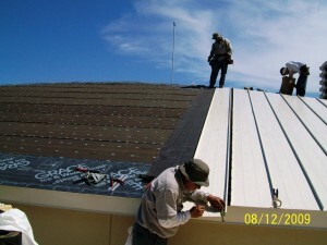 metal roof commercial roofing 