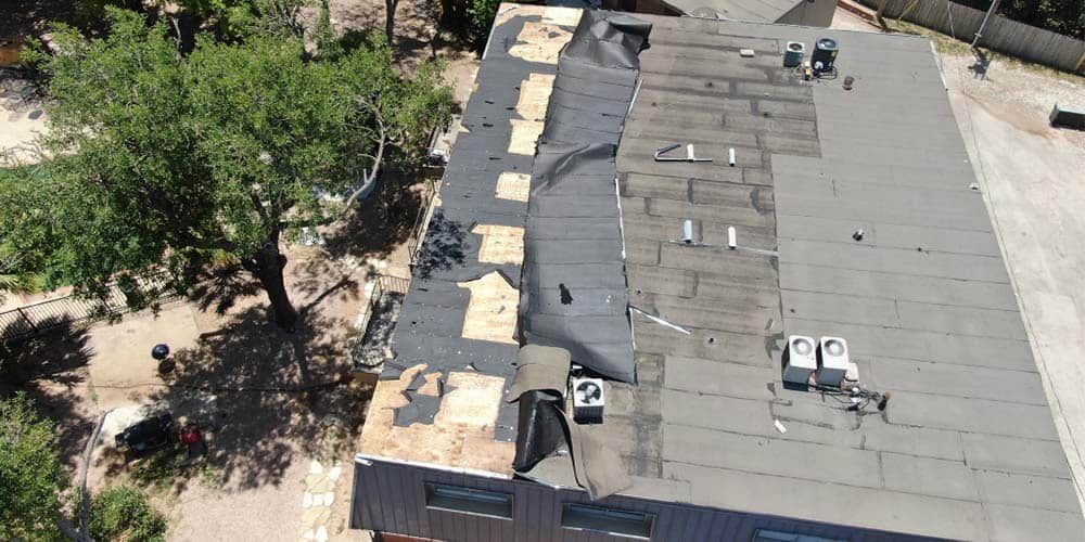 Hurricane Roof Damage
