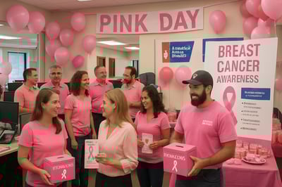 Best Roofing Celebrates Pink Day