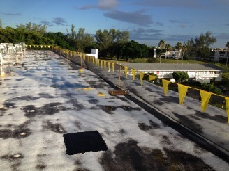 Foam Roof Failure