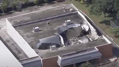 Commercial Roof Collapse