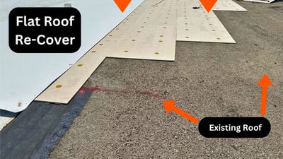 Flat Roof Re-Cover vs Replacement