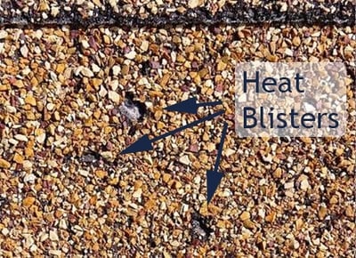 Heat Damage On Your Roof